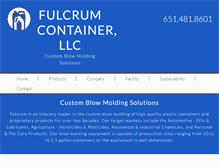 Tablet Screenshot of fulcruminc.com